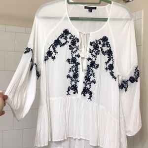 Worn once or twice, long sleeve top